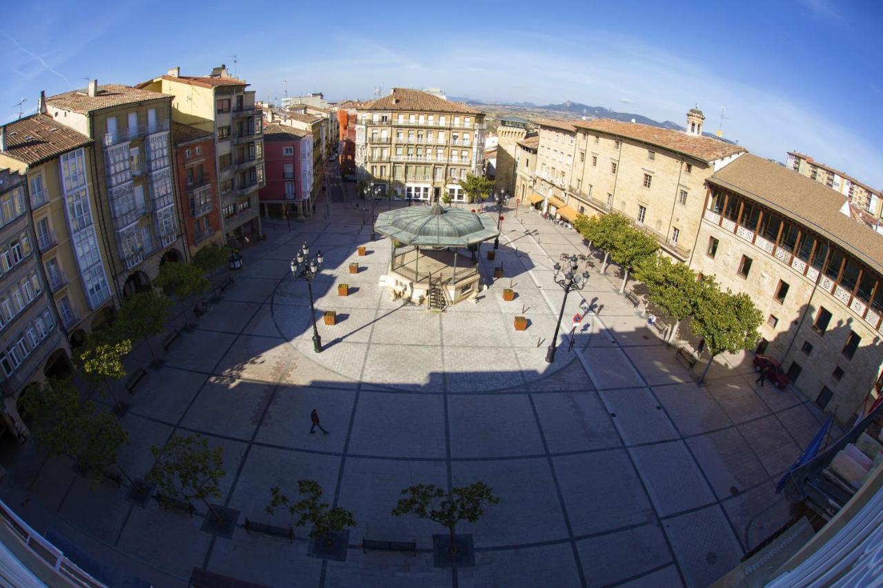 Hotel Plaza De La Paz Haro Zewnętrze zdjęcie